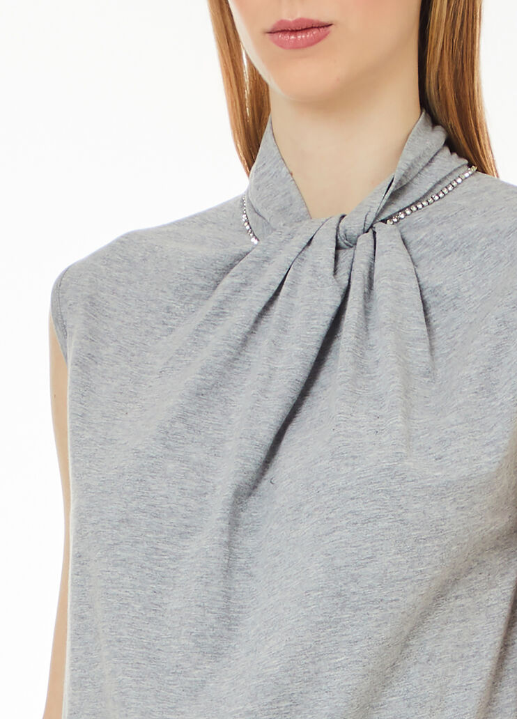 Top mit Knoten  grau Liu Jo - large image number 2