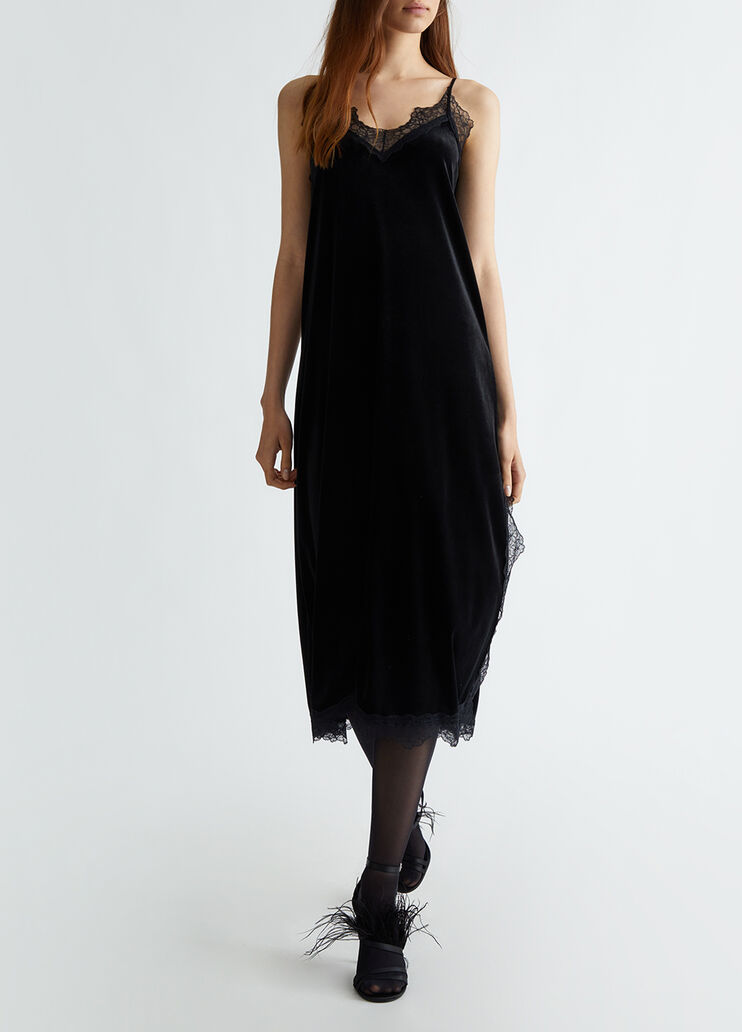 Velvet dress black Liu Jo - medium Velvet dress black Liu Jo - medium
