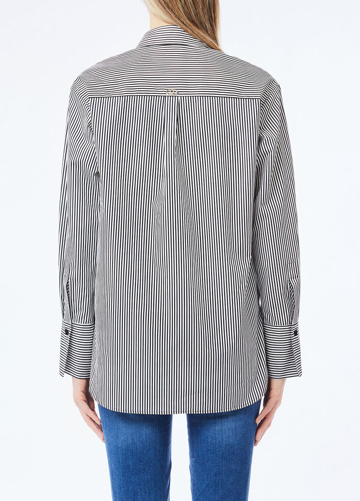 Striped shirt with top black/white stripes Liu Jo - medium