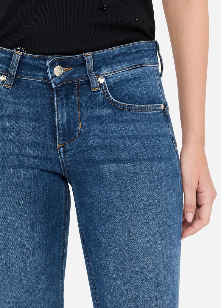 Slim fit jeans blue denim Liu Jo - large image number 4 Slim fit jeans blue denim Liu Jo - large image number 4