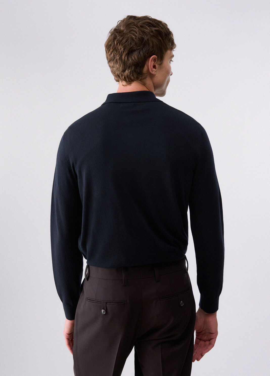Merino Wool Polo dark blue Liu Jo - large image number 1