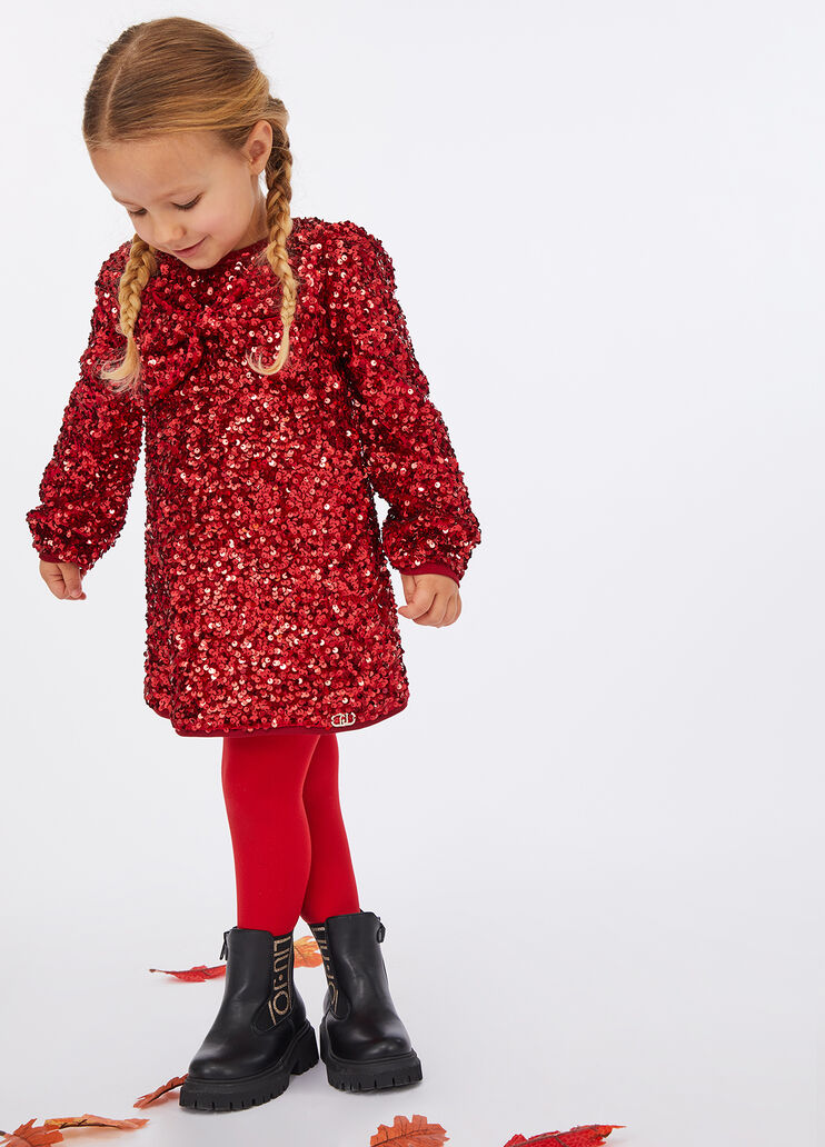 Dress with sequins red Liu Jo - medium Dress with sequins red Liu Jo - medium