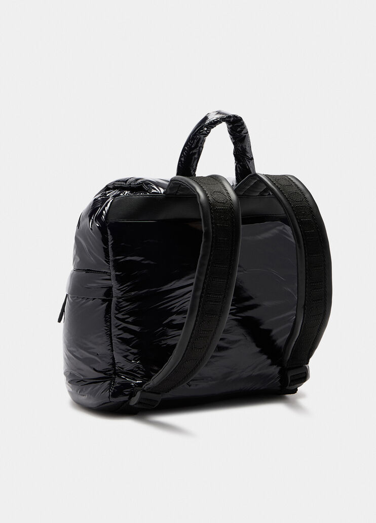 Medium padded nylon backpack black Liu Jo - large image number 1
