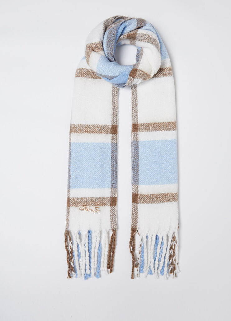 Jacquard shawl blue Liu Jo - medium Jacquard shawl blue Liu Jo - medium