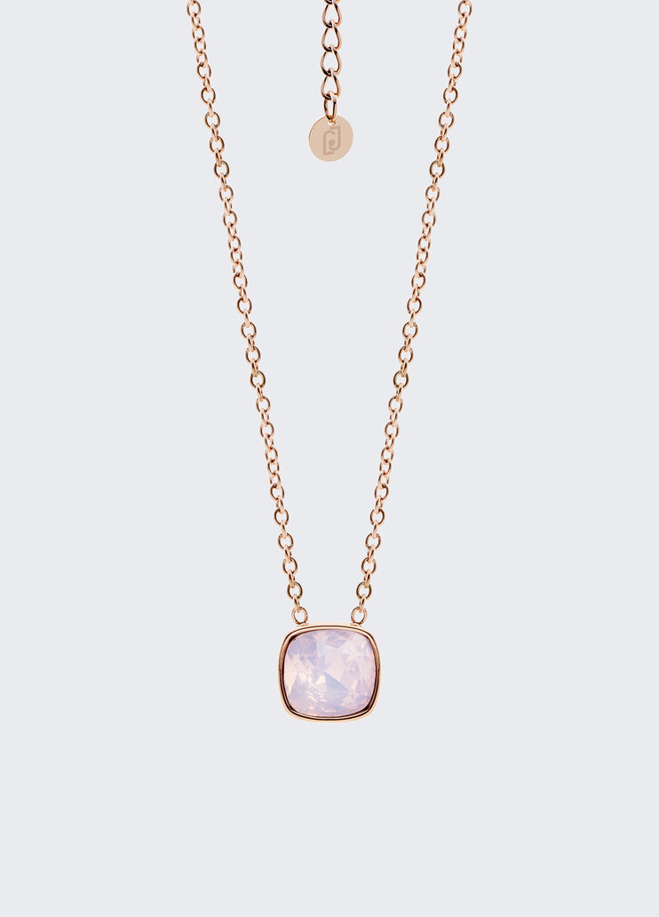 Necklace with jewelled stones pink Liu Jo - medium Necklace with jewelled stones pink Liu Jo - medium