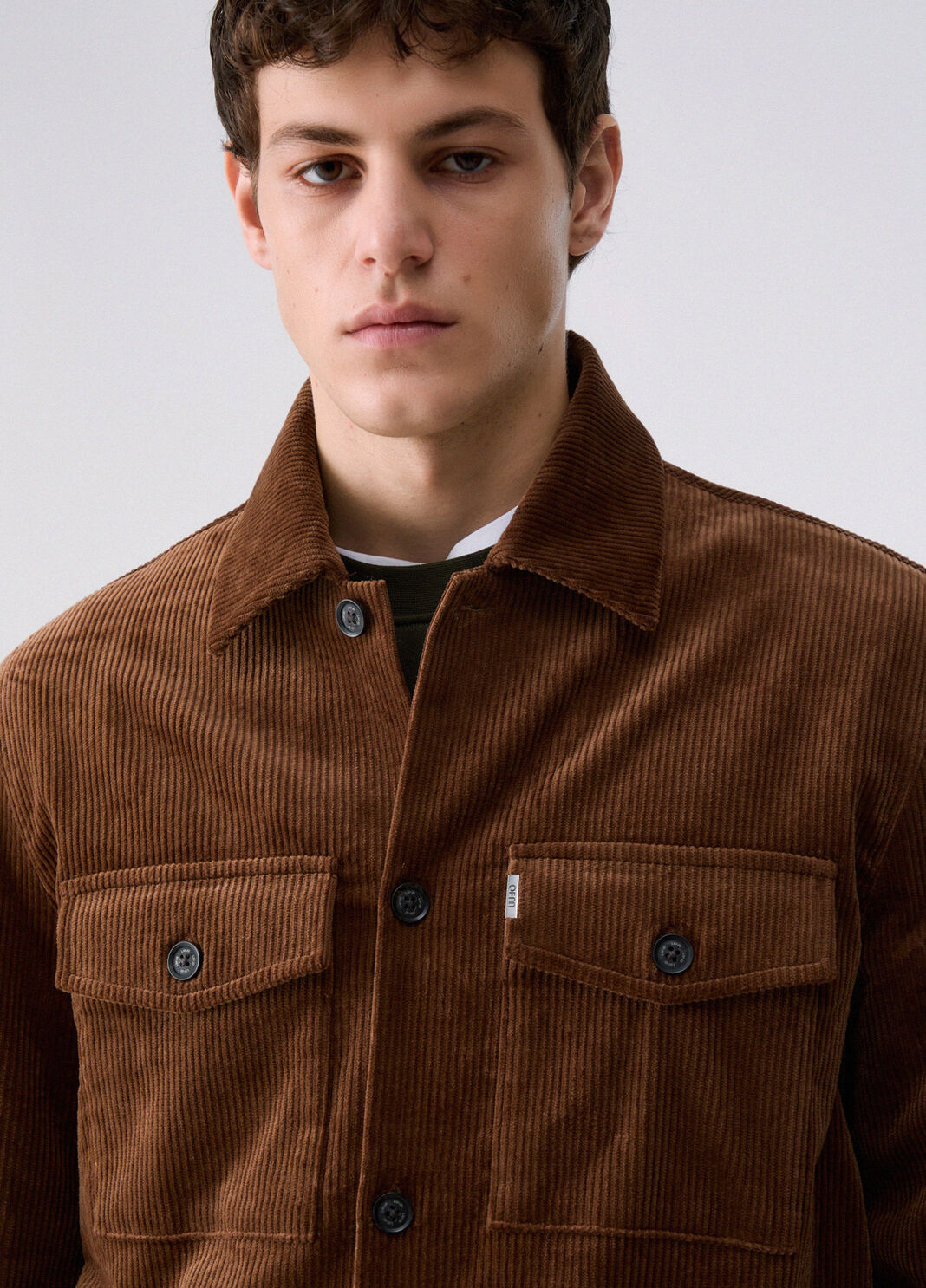 Corduroy Overshirt Jacket brown Liu Jo - large image number 4