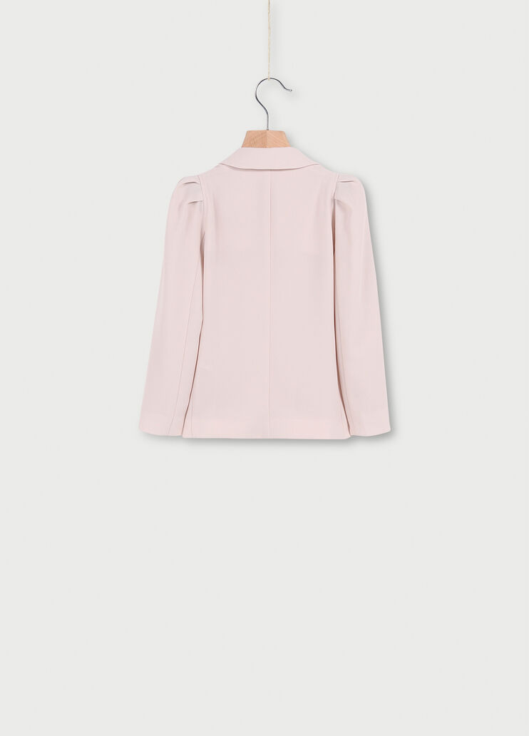 Blazer con maniche a sbuffo Rosa perlato Liu Jo - large image number 1