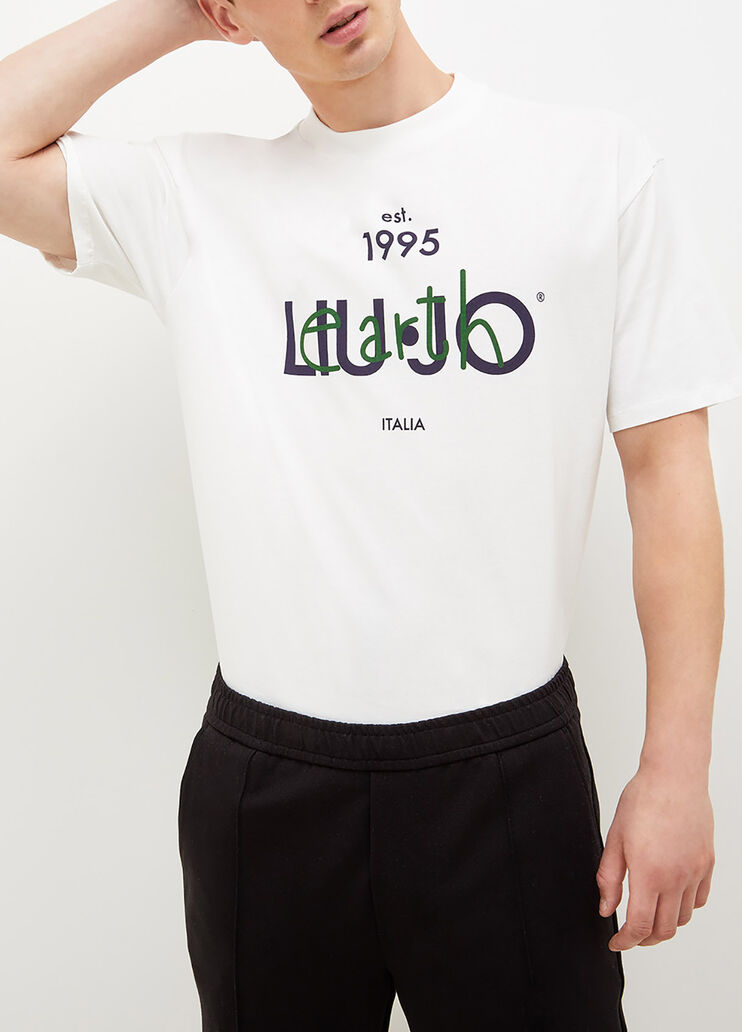 Nachhaltiges T-Shirt Weiß Liu Jo - large image number 0 Nachhaltiges T-Shirt Weiß Liu Jo - large image number 0