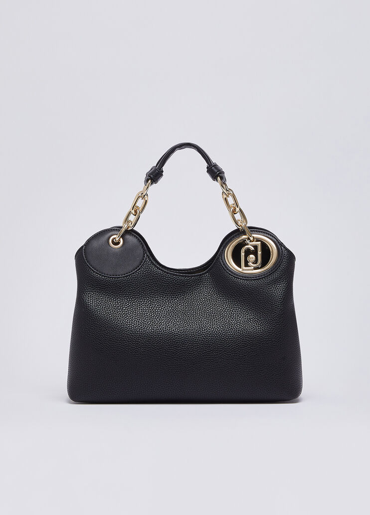 Small Handbag black/gold Liu Jo - medium