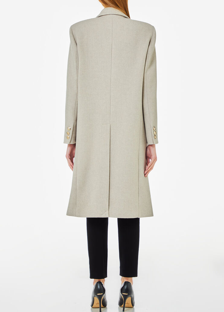 Manteau croisé en laine mélangée gris Liu Jo - medium Manteau croisé en laine mélangée gris Liu Jo - medium