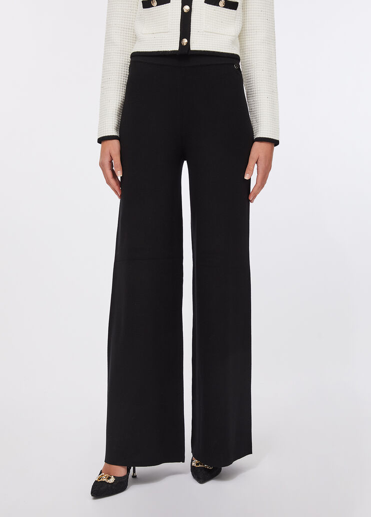 Knitted trousers black Liu Jo - medium