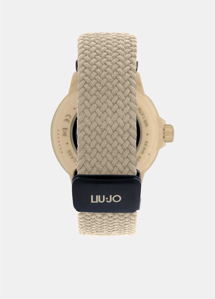 Smartwatch with nylon strap beige Liu Jo - large image number 1 Smartwatch with nylon strap beige Liu Jo - large image number 1