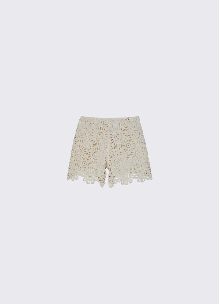Shorts aus Makramee Beige Liu Jo - medium