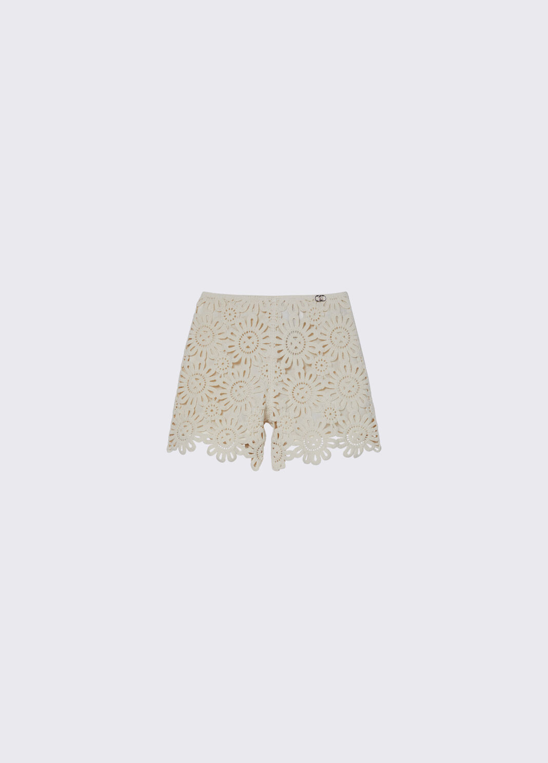 Shorts aus Makramee Beige Liu Jo - large image number 0