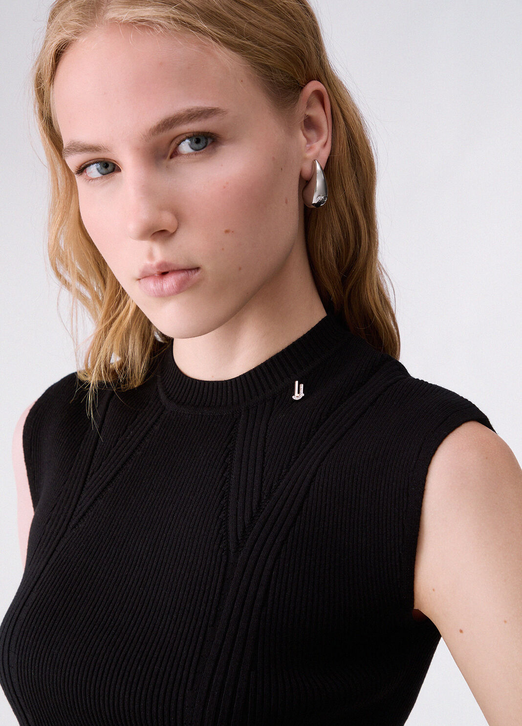 Knitted Top black Liu Jo - large image number 2