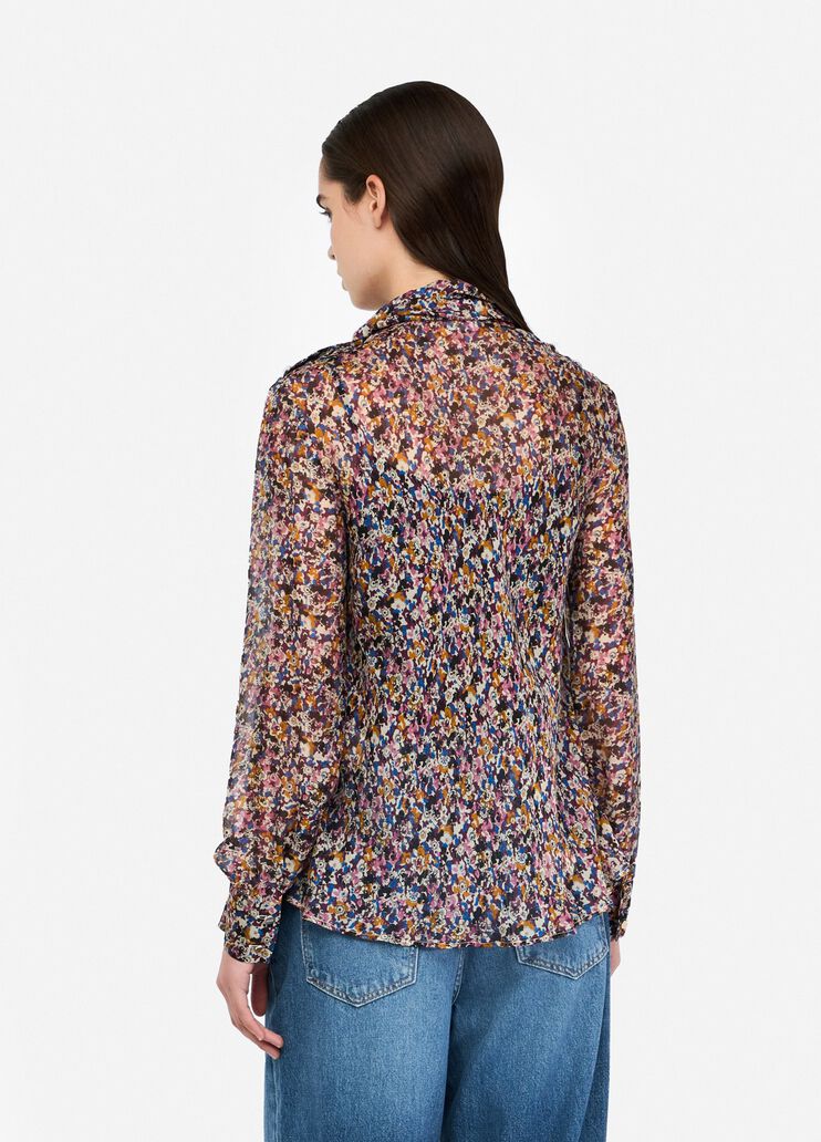 Silk chiffon top floral Liu Jo - large image number 1 Silk chiffon top floral Liu Jo - large image number 1