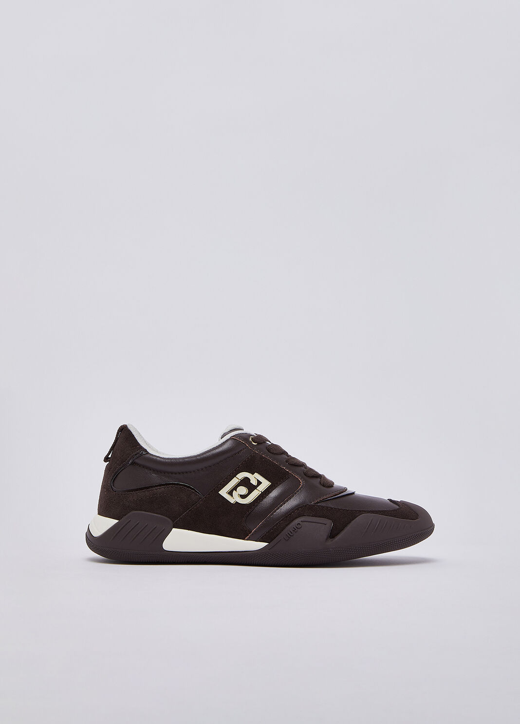 Sneakers en cuir et daim moka Liu Jo - large image number 0