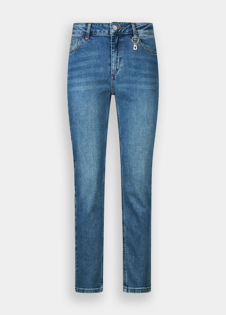 High-rise skinny jeans blue denim Liu Jo - large image number 4
