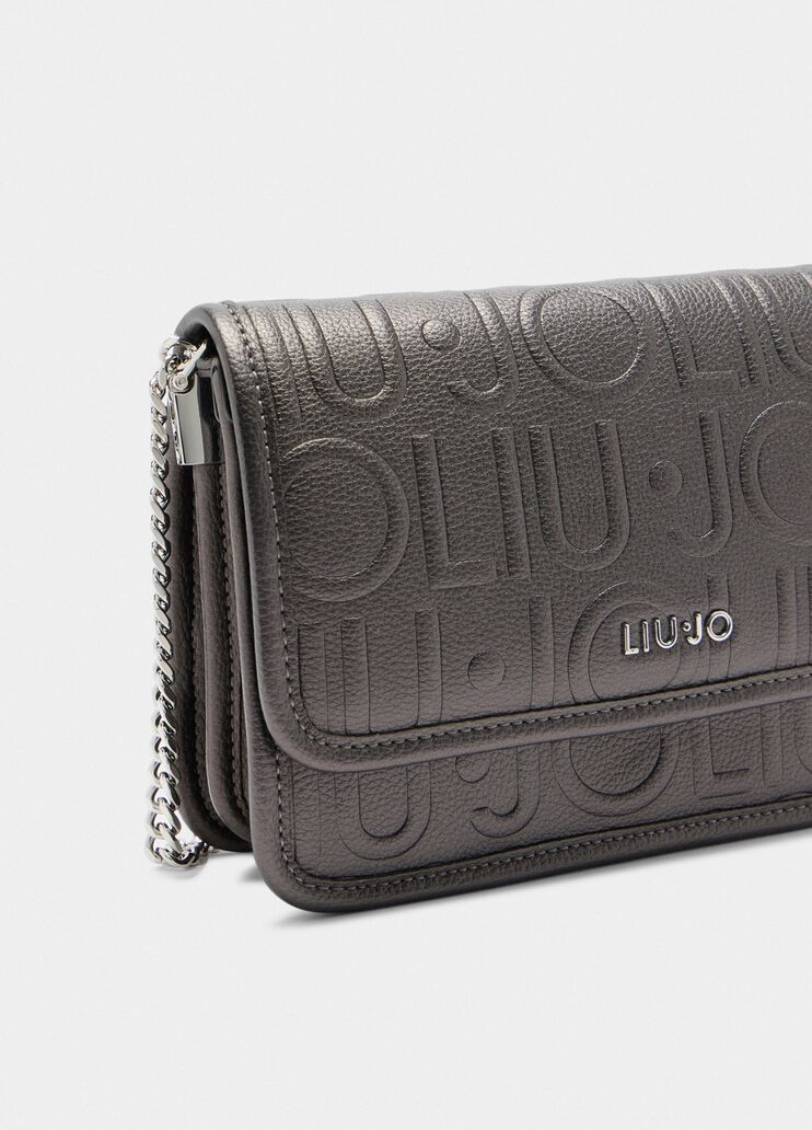 Small crossbody bag anthracite Liu Jo - large image number 5