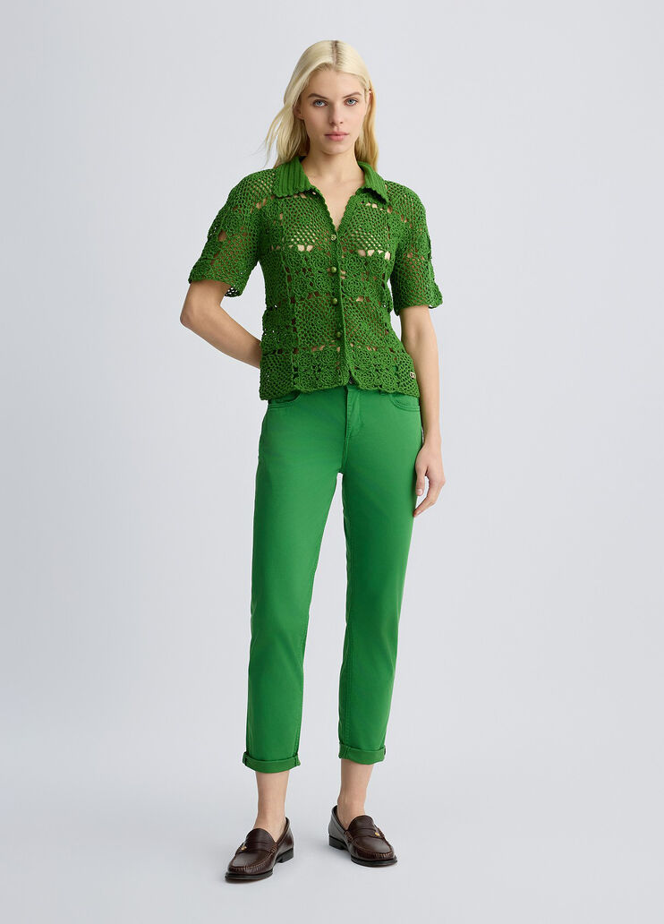 Cropped skinny trousers green Liu Jo - medium Cropped skinny trousers green Liu Jo - medium
