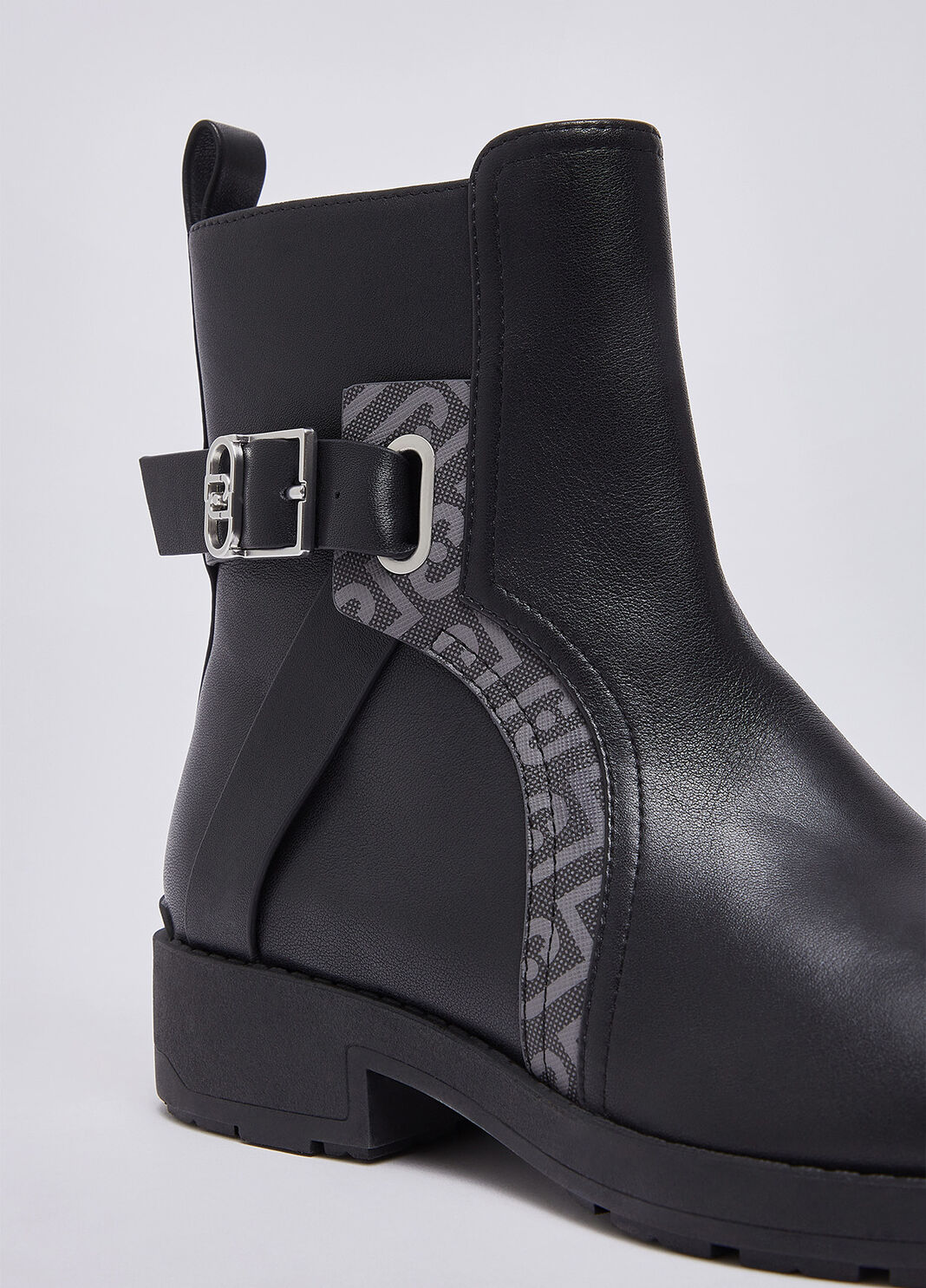 Ankle boots beatles in leather black Liu Jo - large image number 5