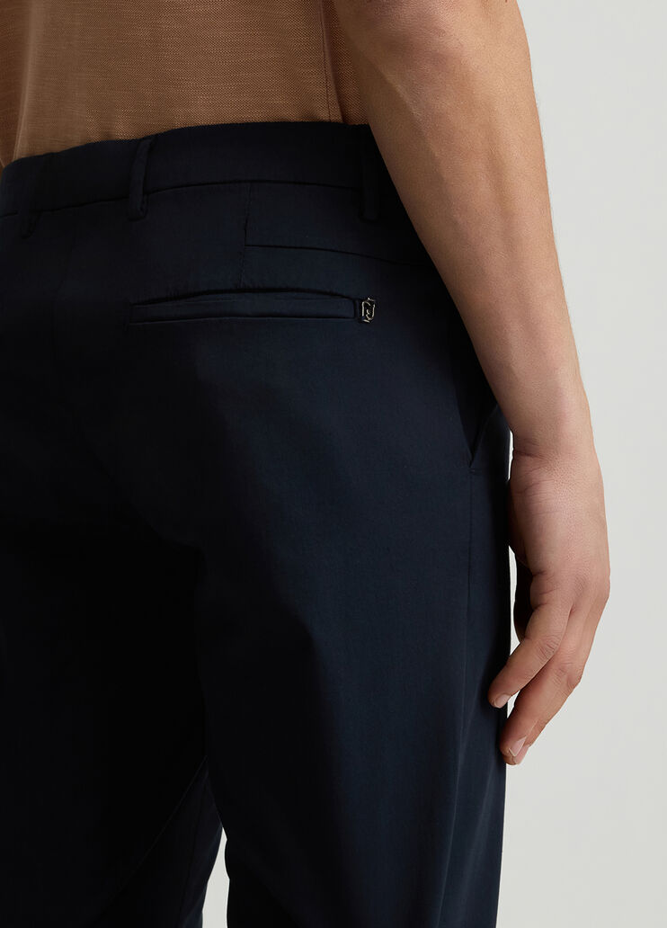 Slim fit chinos dark blue Liu Jo - large image number 3 Slim fit chinos dark blue Liu Jo - large image number 3