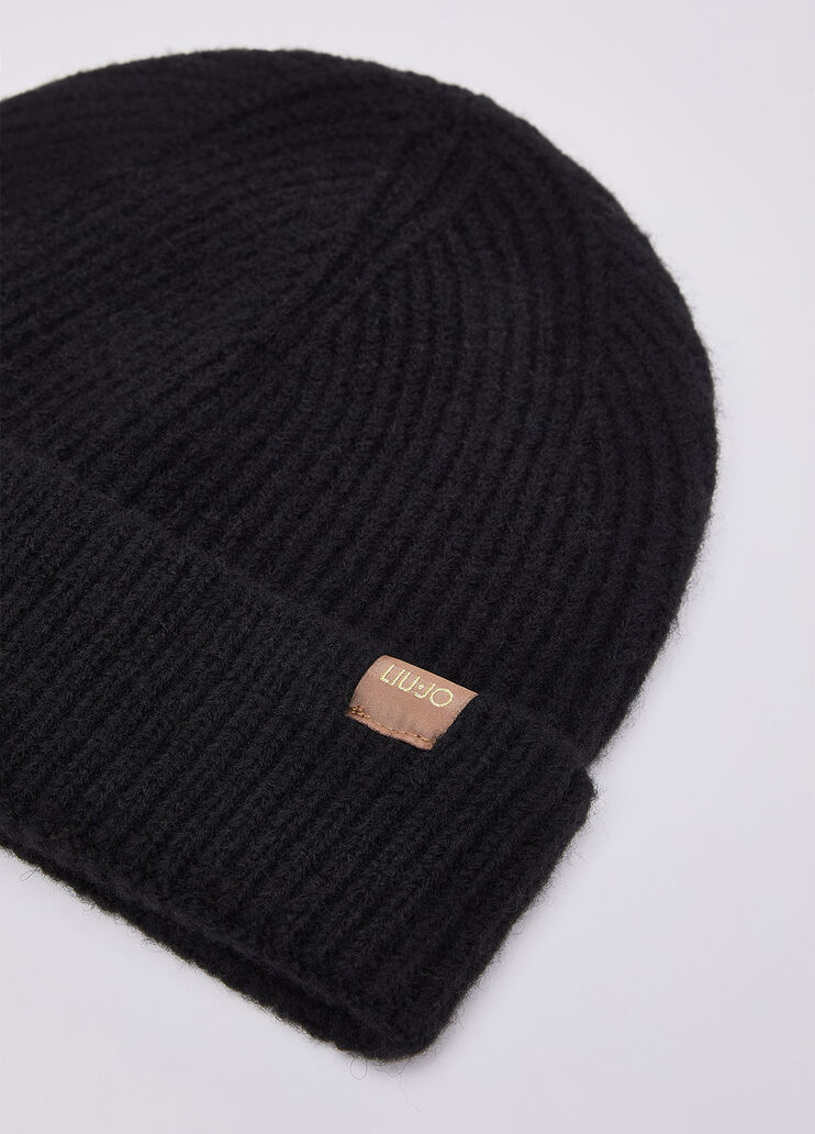 Wool-blend hat black Liu Jo - medium