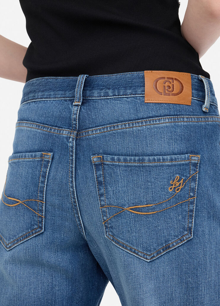 Прямые джинсы Liu Jo Better темный деним Liu Jo - large image number 4