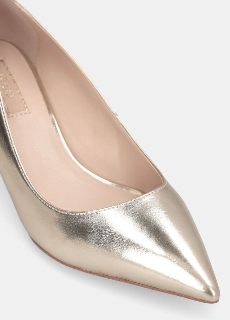 Beschichtete Pumps mit flachem Absatz Hellgold Liu Jo - large image number 6 Beschichtete Pumps mit flachem Absatz Hellgold Liu Jo - large image number 6