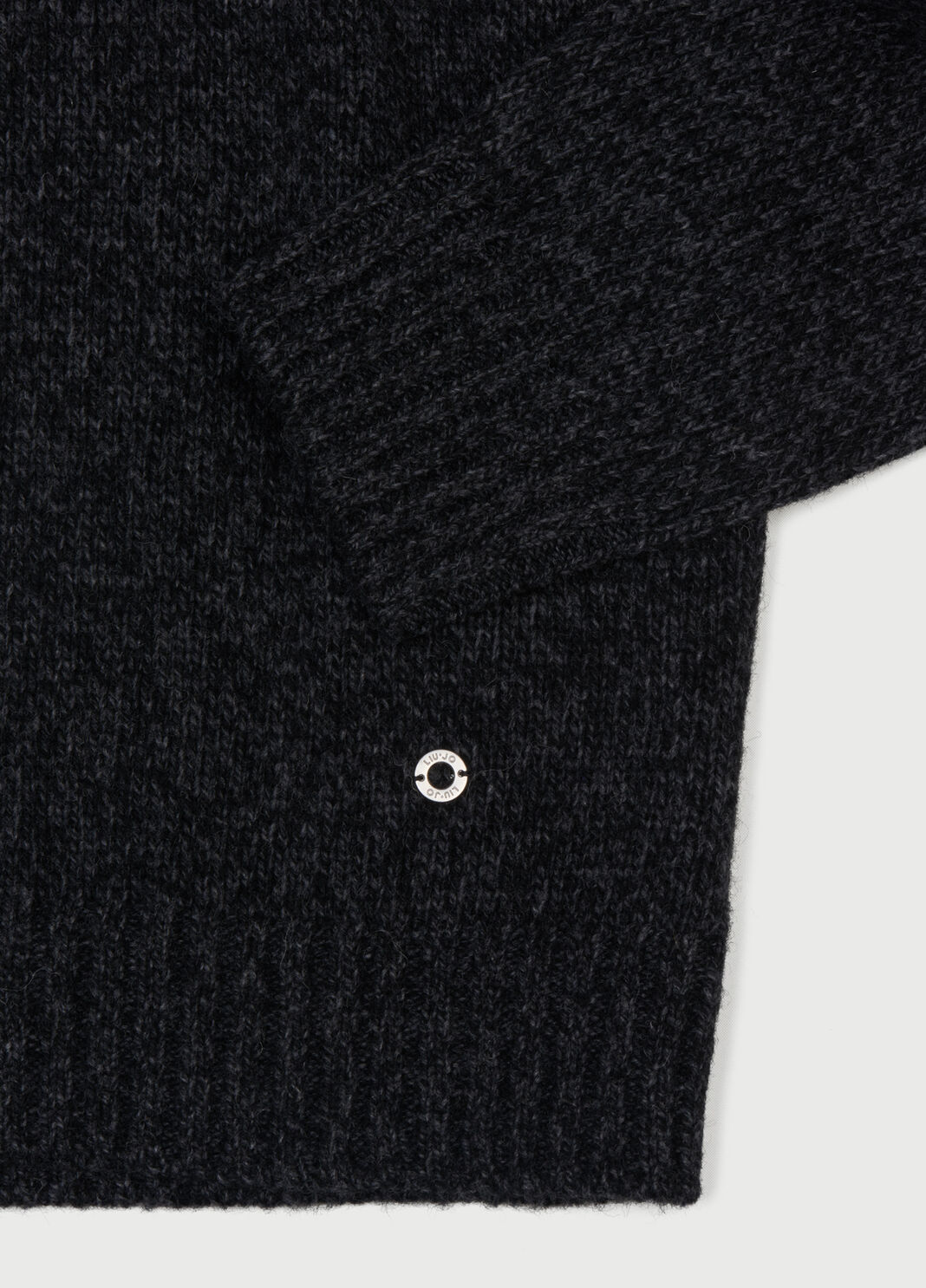 Maglione girocollo Grigio scuro Liu Jo - large image number 3