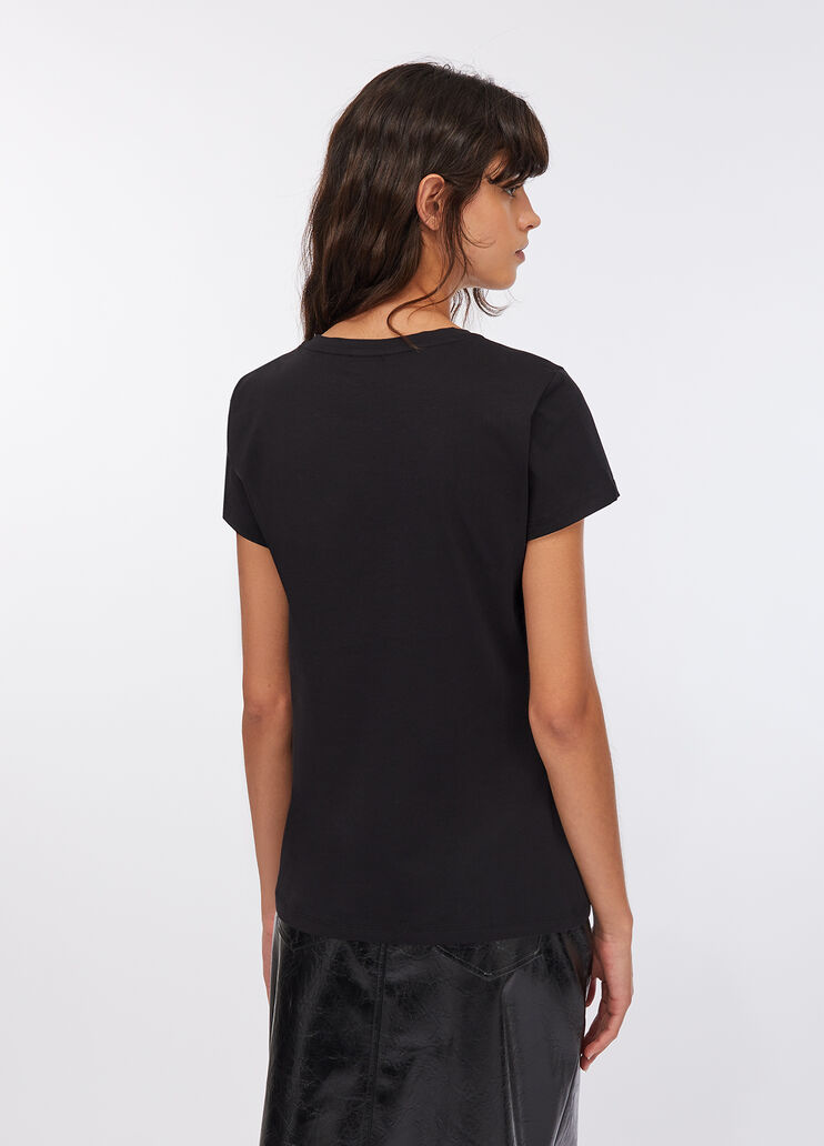 Liu Jo Better T-shirt black/floral Liu Jo - large image number 1