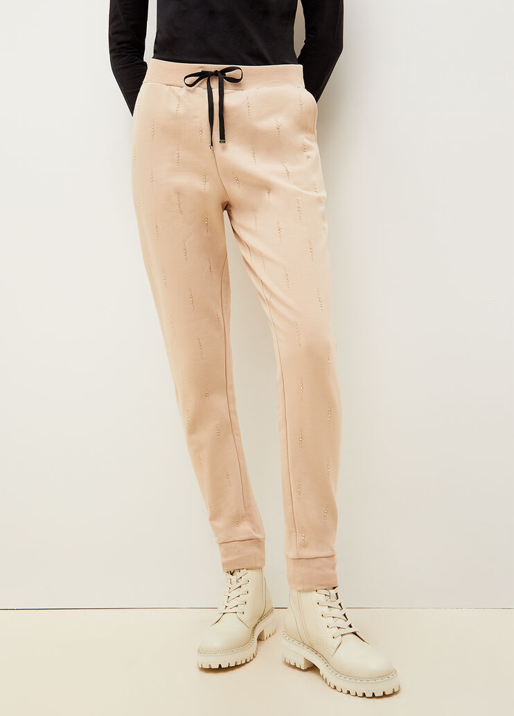 Studded jogging trousers grey Liu Jo - large image number 0 Studded jogging trousers grey Liu Jo - large image number 0
