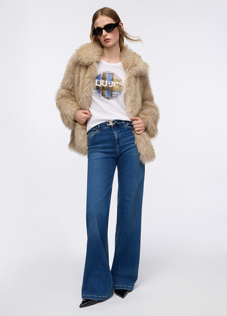 Футболка с длинными рукавами белый Liu Jo - large image number 3