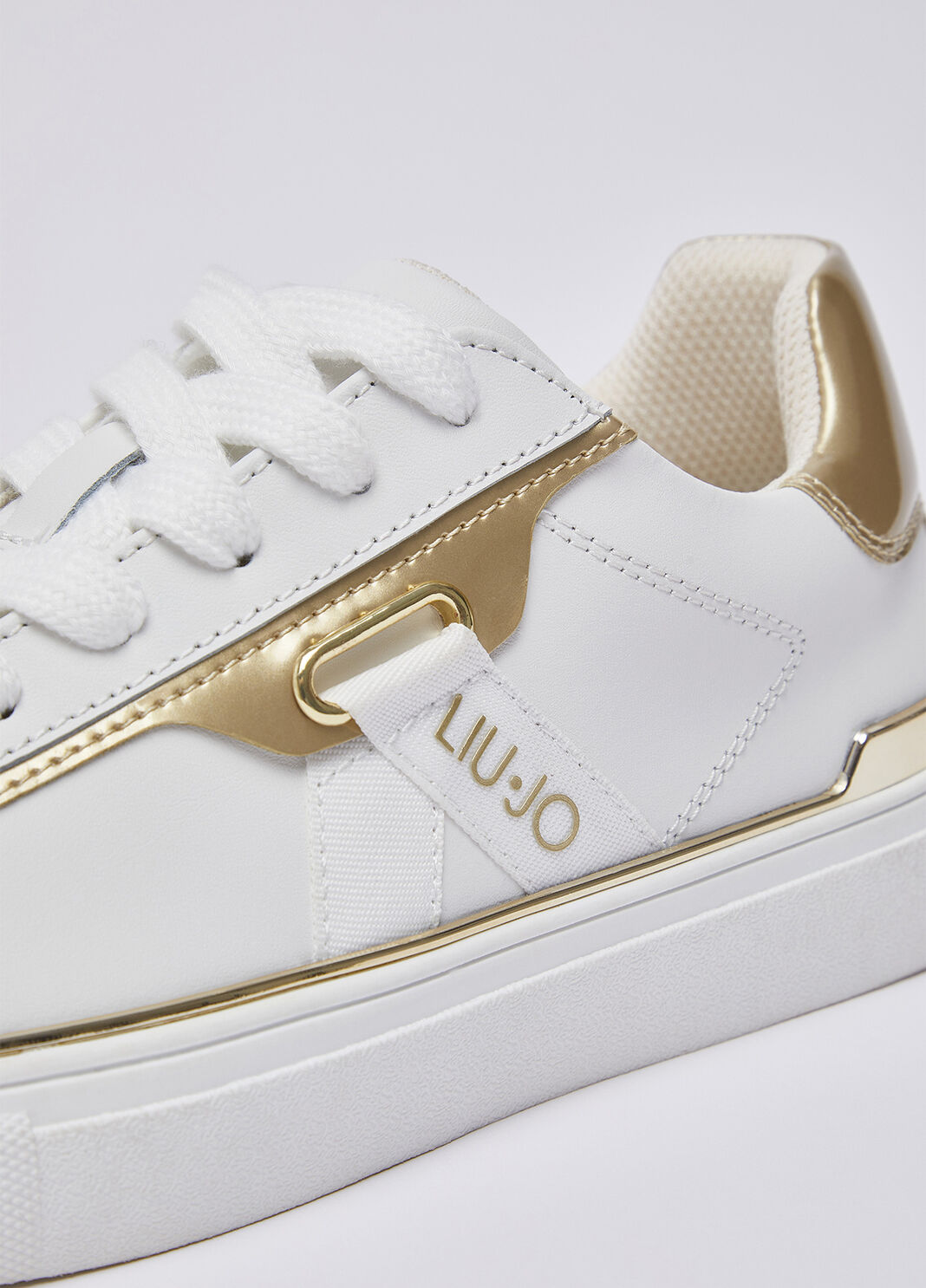 Leather sneakers white Liu Jo - large image number 5