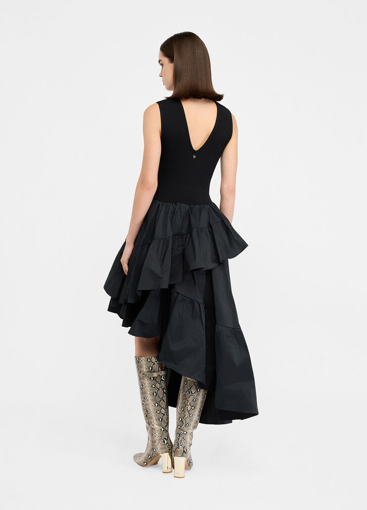 Taffetkleid Schwarz Liu Jo - large image number 1
