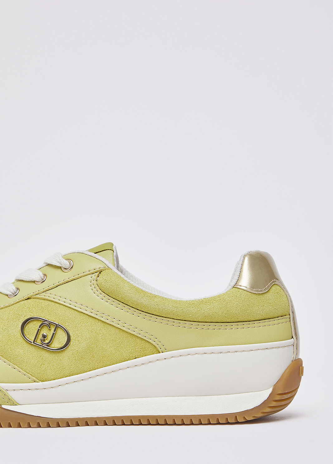 Suede sneakers lime Liu Jo - large image number 5