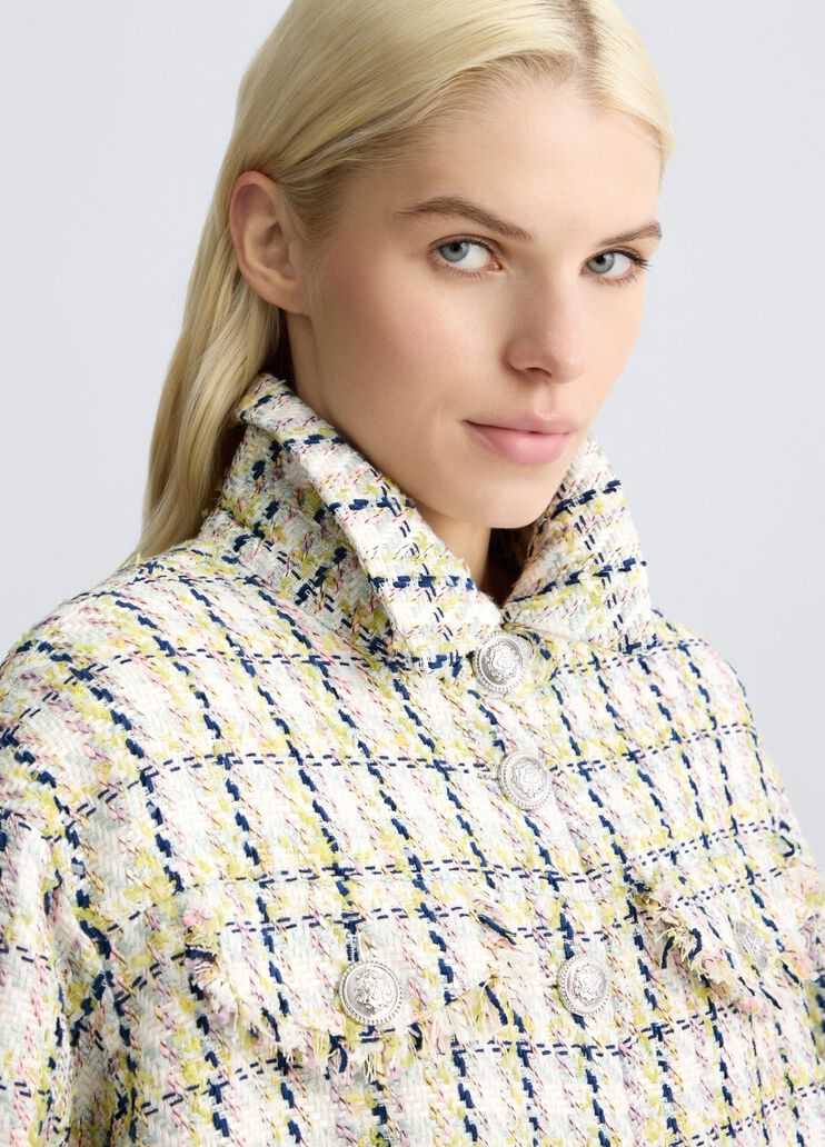 Bouclé jacket bouclé Liu Jo - large image number 2 Bouclé jacket bouclé Liu Jo - large image number 2