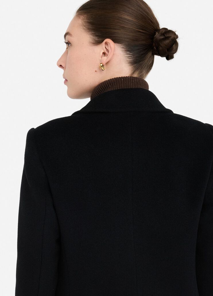 Liu Jo Better wool coat black Liu Jo - large image number 4 Liu Jo Better wool coat black Liu Jo - large image number 4