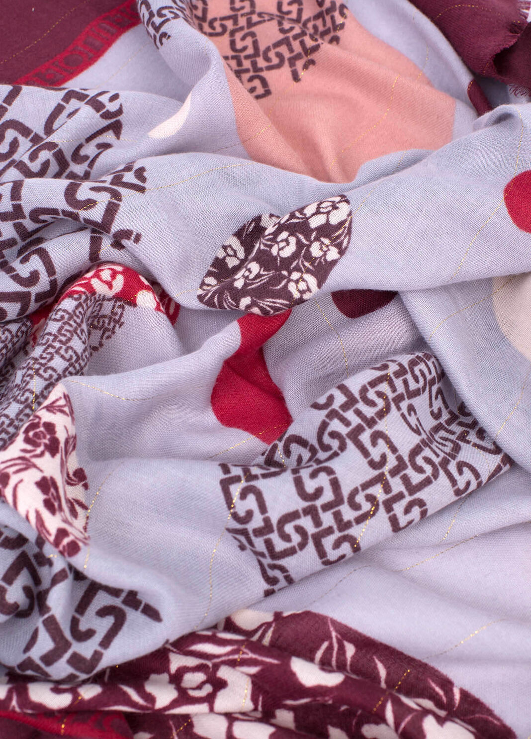 Eco-friendly foulard Burgundy Liu Jo - large image number 2