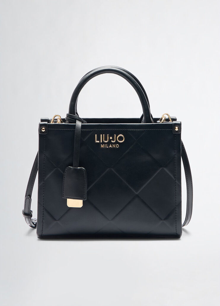 Small bag with charm black Liu Jo - medium Small bag with charm black Liu Jo - medium