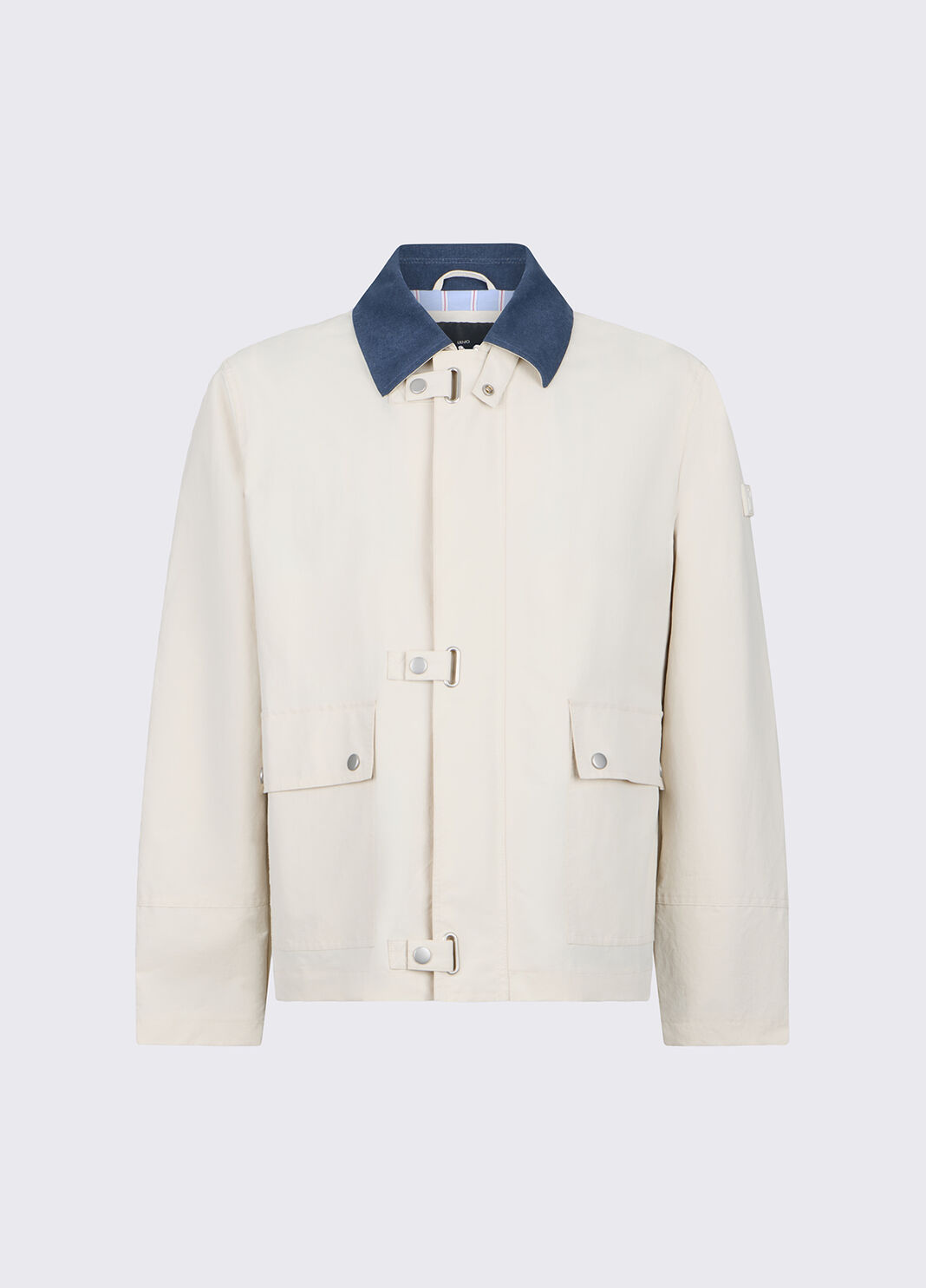 Chaqueta informal para hombre gris claro Liu Jo - large image number 6