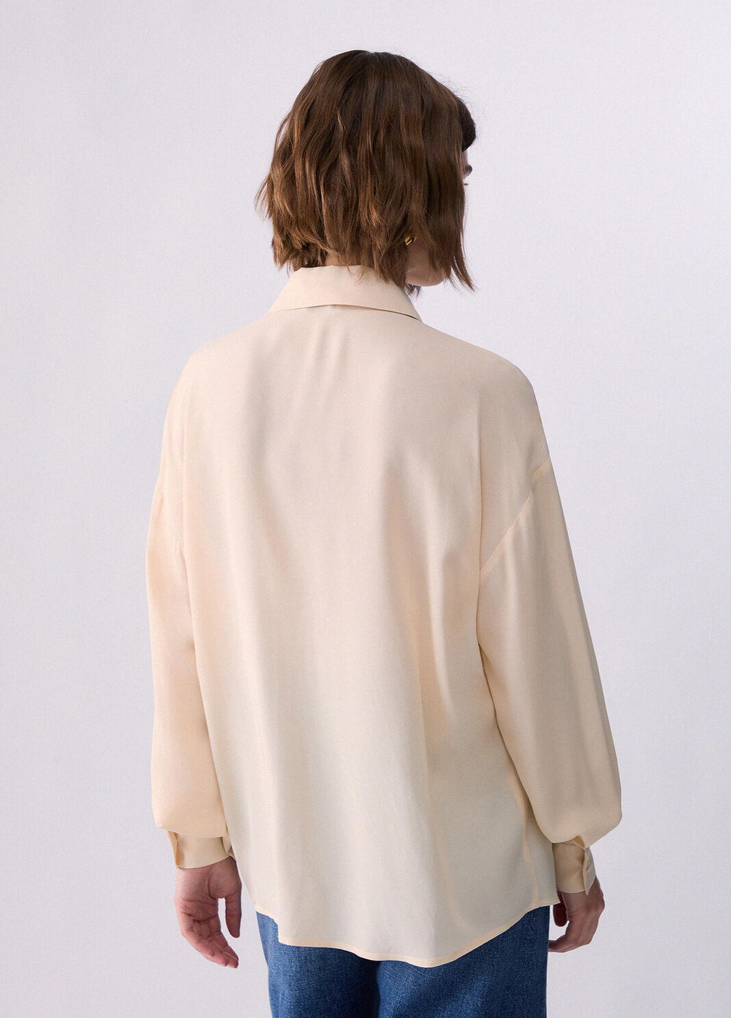 Blouse with Bow cream Liu Jo - large image number 1