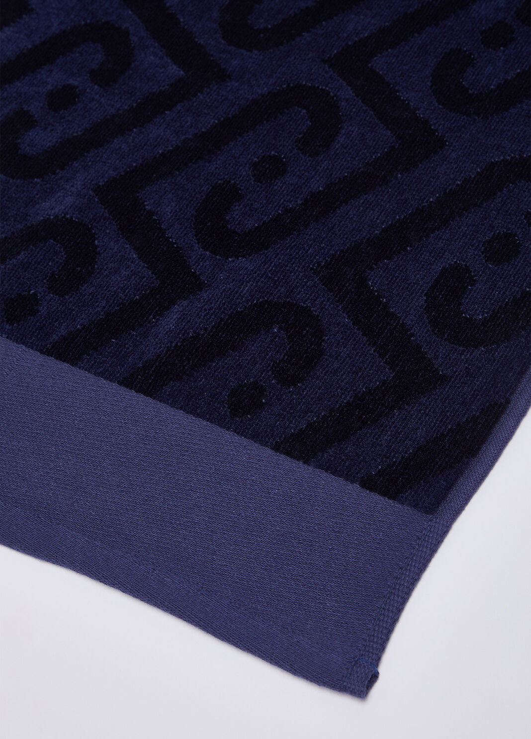 Monogram beach towel blue Liu Jo - large image number 4