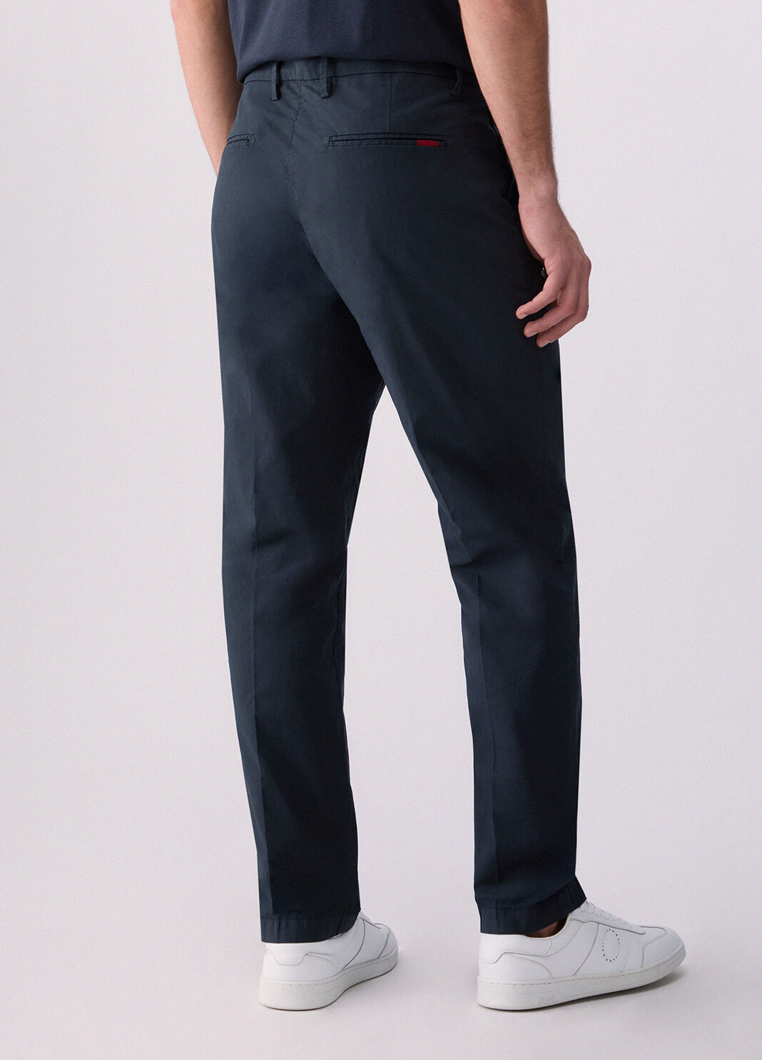 Regular fit chino trousers dark blue Liu Jo - large image number 1