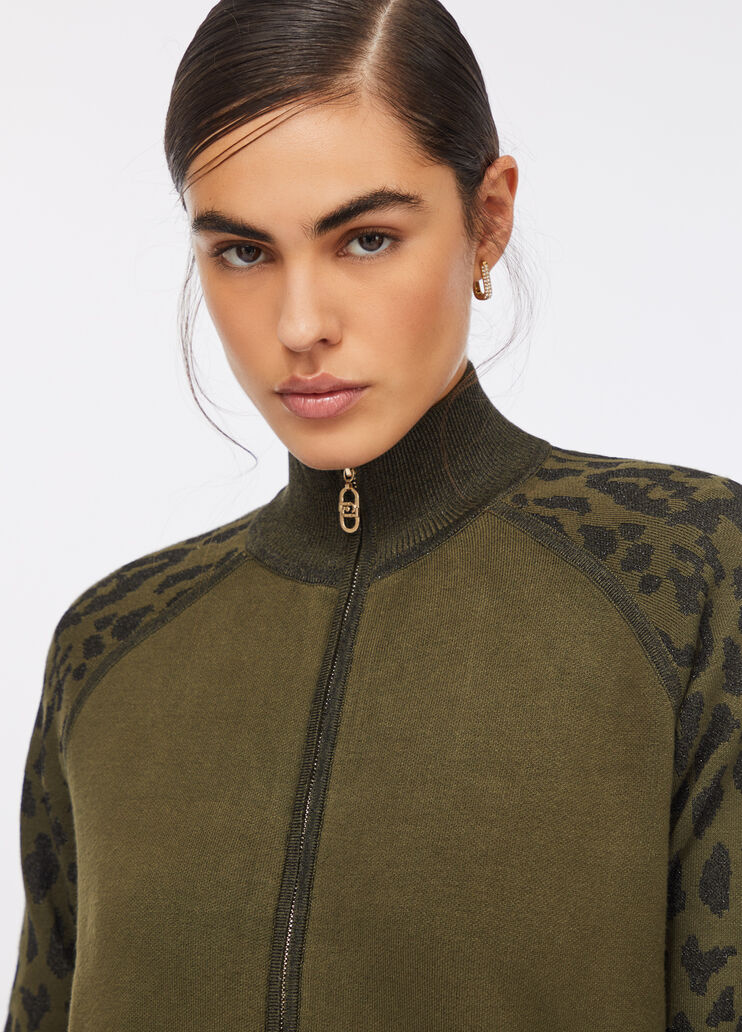 Cardigan Liu Jo Better Olivgrün Liu Jo - large image number 4