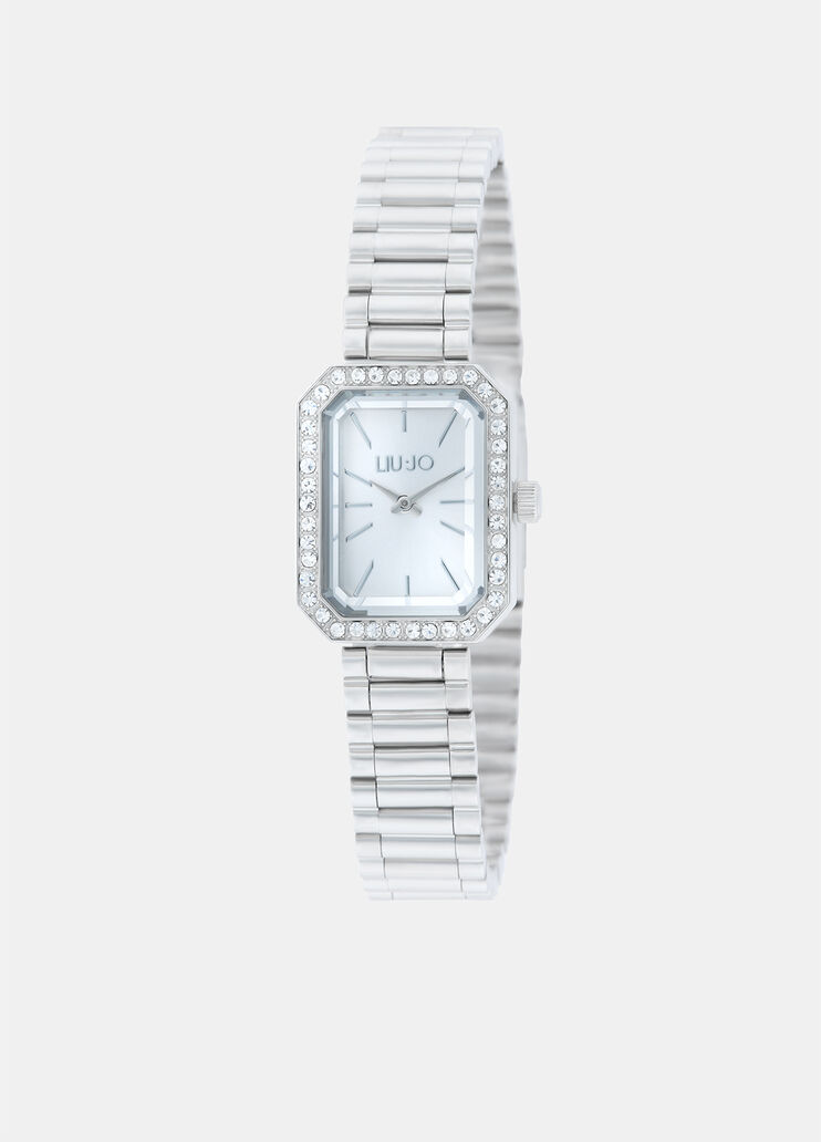 Steel watch with diamantés silver Liu Jo - medium Steel watch with diamantés silver Liu Jo - medium
