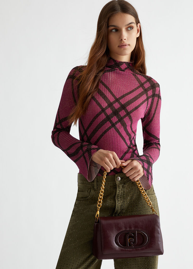 LaPuffy large bag burgundy Liu Jo - medium LaPuffy large bag burgundy Liu Jo - medium