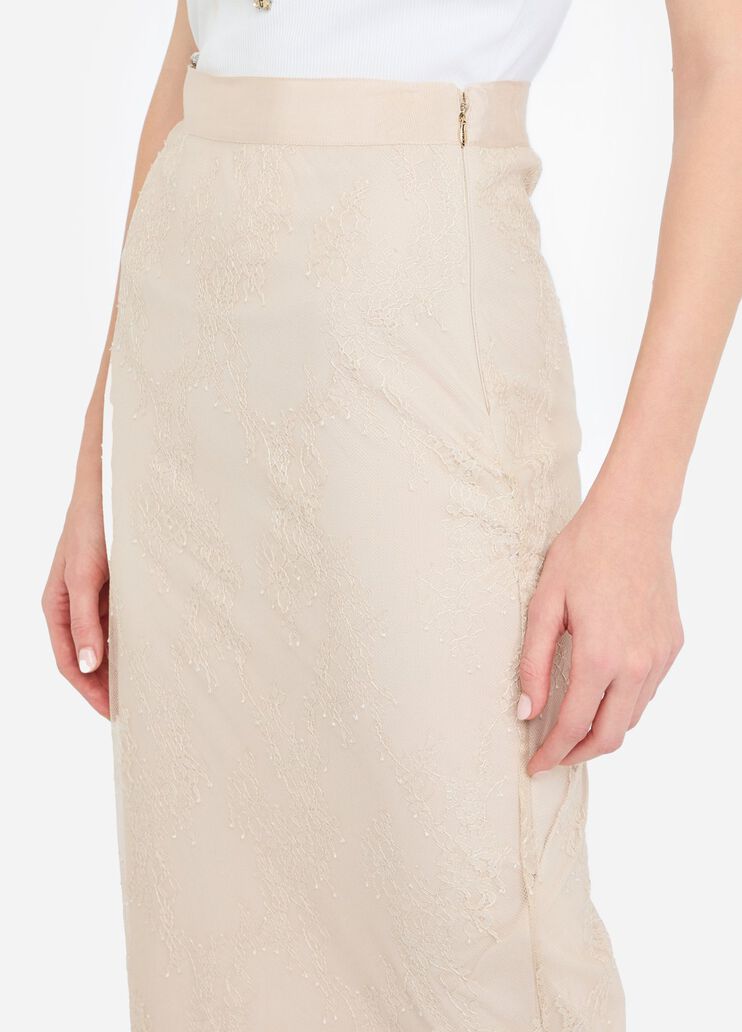 Lace skirt beige Liu Jo - large image number 2 Lace skirt beige Liu Jo - large image number 2
