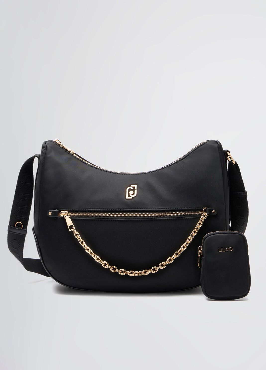 Medium hobo bag black Liu Jo - large image number 1