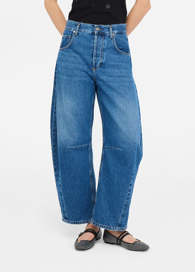 Balloon jeans blue denim Liu Jo - medium Balloon jeans blue denim Liu Jo - medium